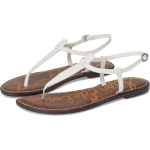 imageSam Edelman Womens Gigi Flat SandalBright White Leather