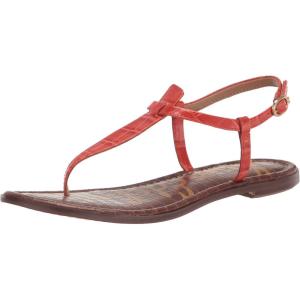 imageSam Edelman Womens Gigi Flat SandalOrange Poppy