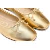imageSam Edelman Womens Alie Ballet Flat Amber Gold 6 M