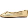 imageSam Edelman Womens Alie Ballet Flat Amber Gold 6 M