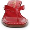 imageSam Edelman Womens Dollie Thong SandalsBright Summer Red