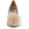 imageSam Edelman Womens Hazel Plush PumpHoney Sand