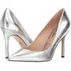 imageSam Edelman Womens Hazel Pointed Toe PumpSoft Silver Distressed Leather