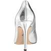 imageSam Edelman Womens Hazel Pointed Toe PumpSoft Silver Distressed Leather