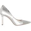 imageSam Edelman Womens Hazel Pointed Toe PumpSoft Silver Specchio