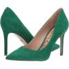 imageSam Edelman Womens Hazel Pointed Toe PumpSpring Green Suede