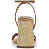 imageSam Edelman Womens Kia SandalsSaddleRaffia