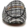 imageSam Edelman Womens Linnie Flat MulesBlack Multi Boucle