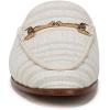 imageSam Edelman Womens Linnie Flat MulesWhiteNatural Striped Linen