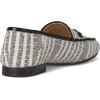 imageSam Edelman Womens Loraine Bit LoaferBlackNatural Striped Linen