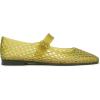 imageSam Edelman Womens Michaela Jelly FlatsGreen Limon