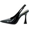 imageSam Edelman Womens Odette Slingback HeelsBlack Patent