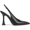 imageSam Edelman Womens Odette Slingback HeelsBlack Smooth Leather