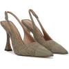 imageSam Edelman Womens Odette Slingback HeelsOlive Branch Plaid Multi