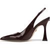 imageSam Edelman Womens Odette Slingback HeelsRich Chocolate Patent