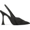 imageSam Edelman Womens Onia Bow Slingback PumpsBlack Ribbed Silk
