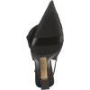 imageSam Edelman Womens Onia Bow Slingback PumpsBlack Ribbed Silk