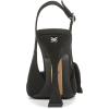 imageSam Edelman Womens Onia Bow Slingback PumpsBlack Ribbed Silk