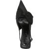 imageSam Edelman Womens Onia Bow Slingback PumpsBlack Ribbed Silk