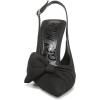 imageSam Edelman Womens Onia Bow Slingback PumpsBlack Ribbed Silk