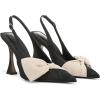 imageSam Edelman Womens Onia Bow Slingback PumpsBlackHoney Sand