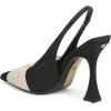 imageSam Edelman Womens Onia Bow Slingback PumpsBlackHoney Sand