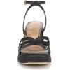 imageSam Edelman Womens Reese Platform SandalsBlack Leather