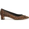 imageSam Edelman Womens Rinda Suede Ballet HeelsBrown Leopard Multi