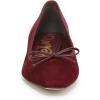 imageSam Edelman Womens Rinda Suede Ballet HeelsFrench Merlot
