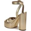 imageSam Edelman Womens Savannah Platform HeelsAmber Gold