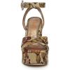 imageSam Edelman Womens Savannah Platform HeelsNatural Floral Multi Crystal