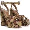 imageSam Edelman Womens Savannah Platform HeelsNatural Floral Multi Crystal