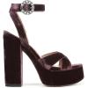 imageSam Edelman Womens Savannah Platform HeelsParisian Plum Crystal
