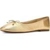imageSam Edelman Womens Alie Ballet Flat Amber Gold 6 M