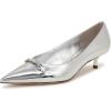 imageSam Edelman Womens Kaya 2 PumpsSoft Silver