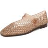 imageSam Edelman Womens Michaela Jelly FlatsTransparent Brown