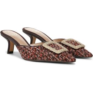 imageSam Edelman Womens Brit MulesCoffee Multi Boucle