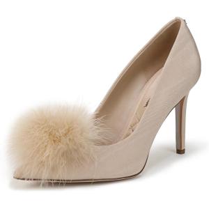 imageSam Edelman Womens Hazel Plush PumpHoney Sand