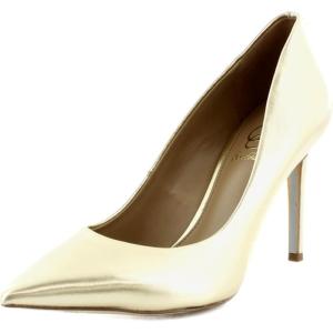 imageSam Edelman Womens Hazel Pointed Toe PumpAmber Gold Leather