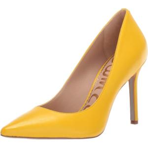 imageSam Edelman Womens Hazel Pointed Toe PumpLemon Zest Leather