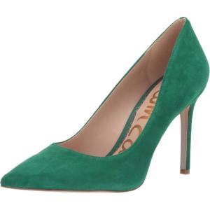 imageSam Edelman Womens Hazel Pointed Toe PumpSpring Green Suede