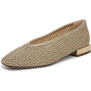 imageSam Edelman Womens Kasey Ballet FlatsAmber Gold