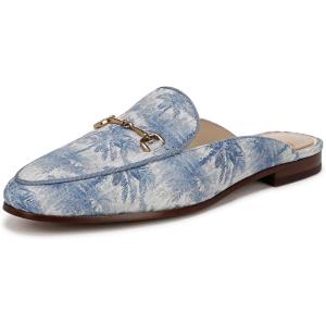 imageSam Edelman Womens Linnie Flat MulesBlue Palm Multi