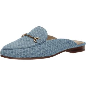 imageSam Edelman Womens Linnie Flat MulesMontrose Blue Check