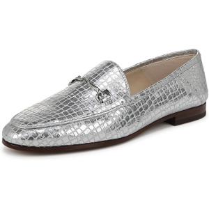 imageSam Edelman Womens Loraine Bit LoaferSoft Silver Leather