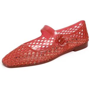 imageSam Edelman Womens Michaela Jelly FlatsRed