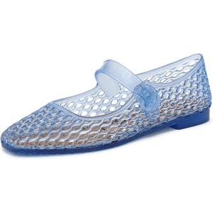 imageSam Edelman Womens Michaela Jelly FlatsSoft Blue