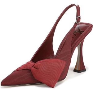 imageSam Edelman Womens Onia Bow Slingback PumpsFrench MerlotDeep Scarlet