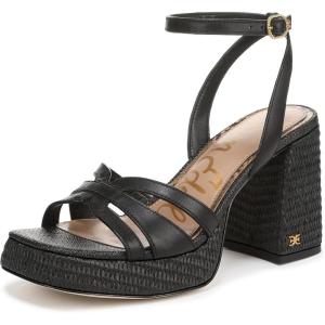 imageSam Edelman Womens Reese Platform SandalsBlack Leather