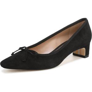 imageSam Edelman Womens Rinda Suede Ballet HeelsBlack Suede